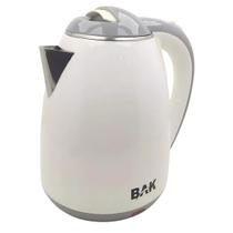 Chaleira Elétrica Prática Bak 1,8 Litros Café Chá Agua Fervendo em 2 Minutos