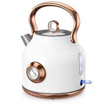 Chaleira Elétrica Retro NESSGRAIM 1,7L - Aço Inoxidável Branco Chaleira Elétrica Retro NESSGRAIM 1,7L - Aço Inoxidável Branco