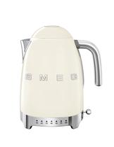 Chaleira Elétrica Smeg 50's Retro 1.7L em Aço Inoxidável Creme Chaleira Elétrica Smeg 50's Retro 1.7L em Aço Inoxidável Creme