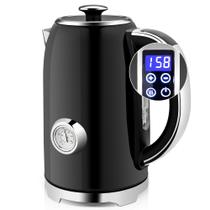 Chaleira Elétrica SUSTEAS Temperature Control 1.7L 1500W Preta