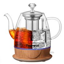 Chaleira Elétrica TopWit Glass 1L com Infusor de Aço Inoxidável