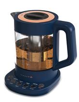 Chaleira Elétrica Vianté com Infusor de Chá - 1,5L - Azul