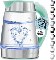 Chaleira Elétrica Zulay Kitchen - 1,7L 1500W - Aquecimento Rápido (Menta) Chaleira Elétrica Zulay Kitchen - 1,7L 1500W - Aquecimento Rápido (Menta)