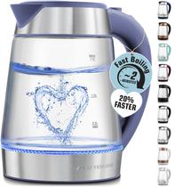 Chaleira elétrica Zulay Kitchen Fast-Boiling 1.7L 1500W azul