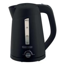 Chaleira Eletrônica Elétrica Black & Decker 2L, 1850W, 220V, com Função Chimarrão, Preto - K2200-B2