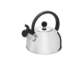 Chaleira em Aço Inox Com Apito Fixo 1,75l Inox - Hercules