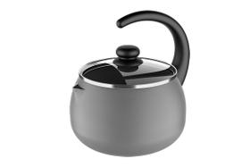 Chaleira em Alumínio Antiaderente Prata Linha Especiarias 2L - Brinox Chaleira em Alumínio Antiaderente Prata Linha Especiarias 2L - Brinox