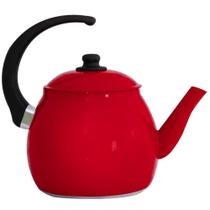 Chaleira Em Alumínio Fundido Vermelha Gulê 2,4L Chaleira Em Alumínio Fundido Vermelha Gulê 2,4L