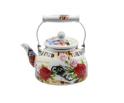 Chaleira Esmaltada 2.5 L Charm SEM Apito COM Indução Chaleira Esmaltada 2.5 L Charm SEM Apito COM Indução