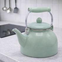 Chaleira Esmaltada 2.5 Litros Charm Sem Apito Com Indução Bule Grande Decorativa Porquinho Bico Pescoço de Ganso Aço Ino - Chaleira Esmaltada 2.5 Litros Charm Sem Apito Com Indução Bule Grande Decorativa Porquinho Bico Pescoço de Ganso Aço Ino -