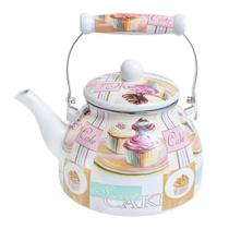 Chaleira Esmaltada A5 Charm Indução 2,5 L CupCake - 204 Chaleira Esmaltada A5 Charm Indução 2,5 L CupCake - 204