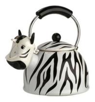 Chaleira Esmaltada Zebra Com Apito 2,5 Litros Bichinhos Chaleira Esmaltada Zebra Com Apito 2,5 Litros Bichinhos