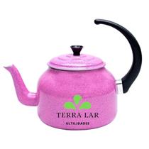 Chaleira Grande Bule Fervedor Para Chá Café Leite Alumínio