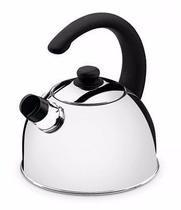 Chaleira Inox 2,1 Litros Com Apito Tramontina Chaleira Inox 2,1 Litros Com Apito Tramontina