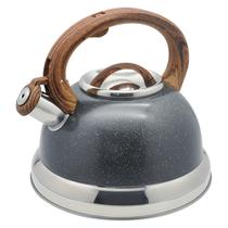 Chaleira Inox Apito Brinox Indução Roma Granito 2,7L Chaleira Inox Apito Brinox Indução Roma Granito 2,7L