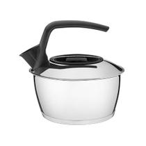 Chaleira Inox c/ Cabo Preto 1,5L Tramontina 61485/160 Chaleira Inox c/ Cabo Preto 1,5L Tramontina 61485/160