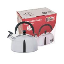 Chaleira Inox Catuaí Apito 2,5 Litros - 6931 - Catuai