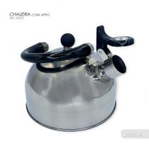 Chaleira Inox Chaleira Com Apito 2 Litros