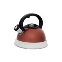 Chaleira Inox Com Apito 3 Litros Marrom Hauskraft Chaleira Inox Com Apito 3 Litros Marrom Hauskraft