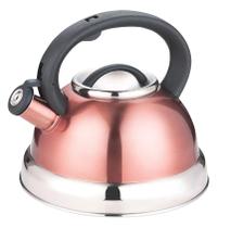 Chaleira Inox Com Apito 3 Litros Rose Gold Chaleira Inox Com Apito 3 Litros Rose Gold