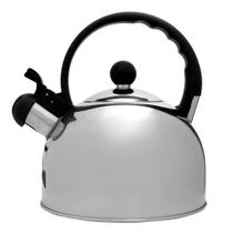 Chaleira Inox Com Apito Fixo 2 Litros - Mimo Style