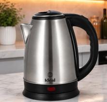 Chaleira Inox Elétrica Desligamento Automatico 1.8L 1500W 220V