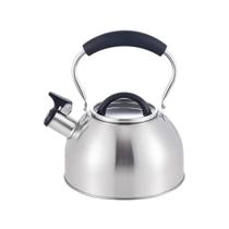 Chaleira Inox Escovado 2,0L Linha Indução com Apito MTA - 1217 Chaleira Inox Escovado 2,0L Linha Indução com Apito MTA - 1217