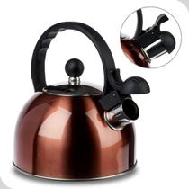 Chaleira Inox RG 2L Hauskraft Com Cabo Anatômico Resistente