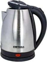 Chaleira Jarra Elétrica 110V 2 Litros 1000W Inox Prateada