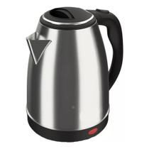 Chaleira Jarra Elétrica 1,8 L Inox 127v Bule Elétrico Preto - Velotech