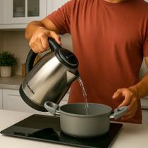 Chaleira Jarra Elétrica 2 Litros 127V - Inox