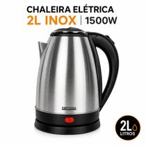 Chaleira Jarra Elétrica 2 Litros 220V - Inox