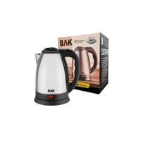 Chaleira Jarra Elétrica Bak Inox 1.8L 110V 1100W Café Preto