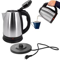 Chaleira Jarra Elétrica Bule Inox 2 Lts Ferve Água Café Chá Chimarrão