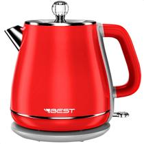 Chaleira Jarra Elétrica Colorida Colors 1.8 L Best Moderna Vermelho - 110V Chaleira Jarra Elétrica Colorida Colors 1.8 L Best Moderna Vermelho - 110V