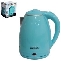 Chaleira Jarra Elétrica de Inox com Base Removível + Alça e LED Indicativo 1,8 Litros 127V ou 220V