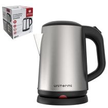 Chaleira Jarra Elétrica De Inox Saara Com Base Removível + Alça E Led Indicativo 1,8l