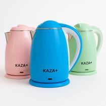 Chaleira Jarra Elétrica Inox 1000W 127V Ou 1500W 220V 1,8L Rápida Automática Rosa Azul Ou Verde