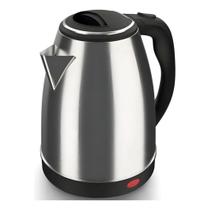 Chaleira Jarra Elétrica Inox 1,8l Ferve Água Quente 110v Prateado 127v