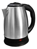 Chaleira Jarra Elétrica Inox Prateada 220v E 110v 1.8litros - Inox - 110V