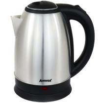 Chaleira Jarra Elétrica Térmica Inox 1,8 Litros Reforçada Ferve Rapidamente 220V Amvox Akl 0150