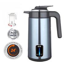 Chaleira Jarra Garrafa Térmica Elétrica De Aço Inox 360º 1000w Linha Premium