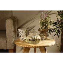 Chaleira Lyor Classic de Vidro Borossilicato Incolor 860ml