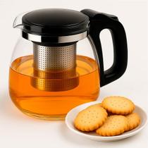 Chaleira Para Infusão De Chá Vidro Resistente E Design Moderno