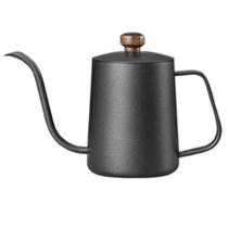 Chaleira Pescoço de Ganso Aço Inox Preta 550ml Louvre - ILC