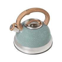 Chaleira Roma Inox 2,7L Verde com Apito e Indução 4875/111 Brinox