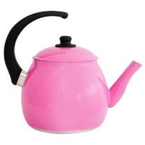 Chaleira Rosa Linha Retrô 2,7L Gulê Aluminio Chaleira Rosa Linha Retrô 2,7L Gulê Aluminio