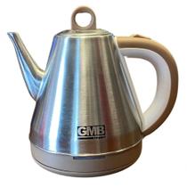Chaleira Tipo Bule Em Aço Inox Elétrica 1,5 Litros Bege 110V Chaleira Tipo Bule Em Aço Inox Elétrica 1,5 Litros Bege 110V
