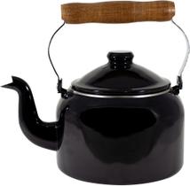 Chaleira Tradicional 16 Esmaltada 1800 ml Ewel - Linha Mãe Agata