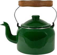 Chaleira Tradicional 16 Esmaltada Verde 1800 ml - Ewel, Mãe Ágata